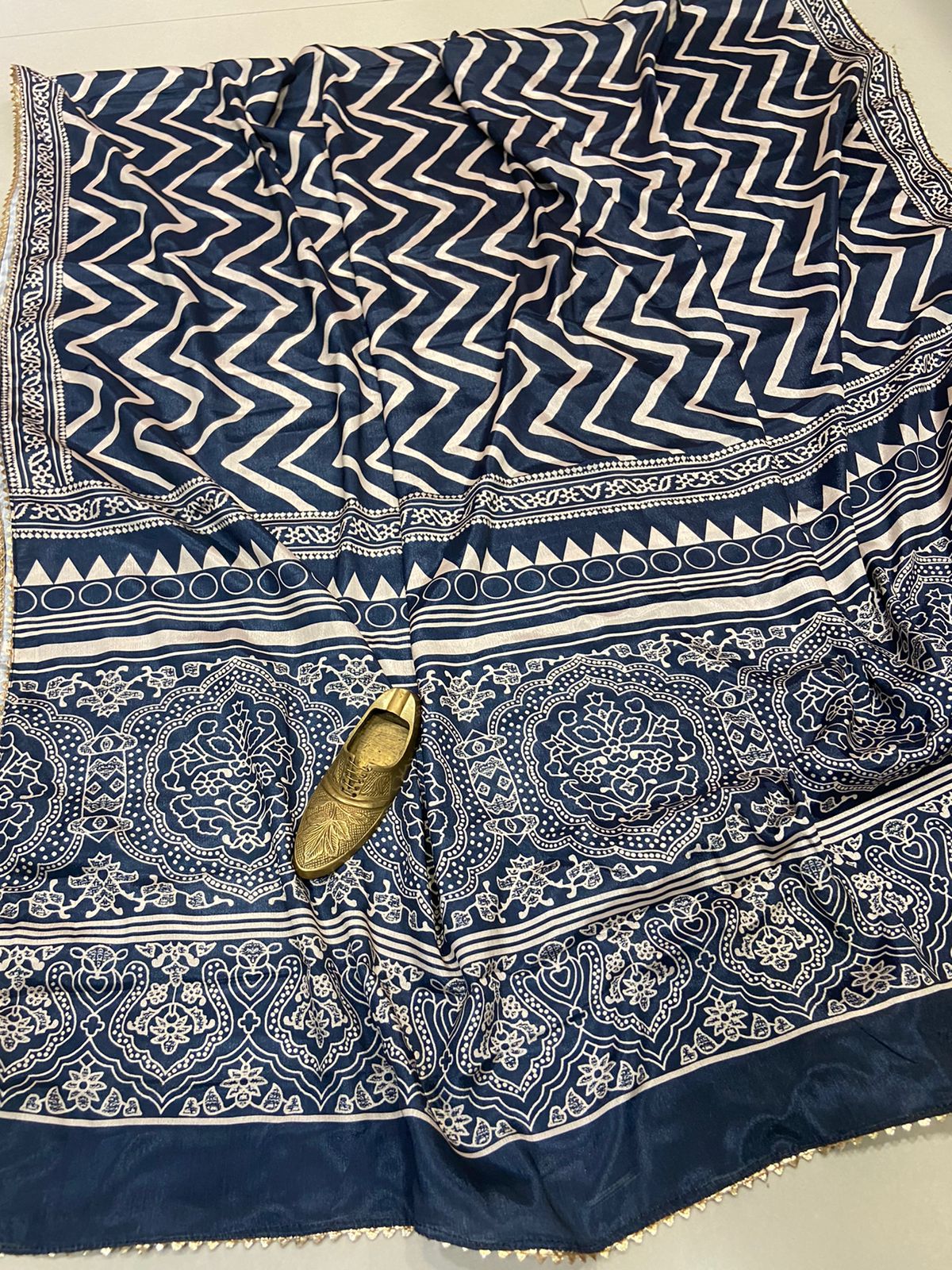 Leheriya Musleena 1 Designer Fancy Wear Printed Dupatta Collection